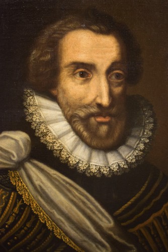 Portrait d'Henri IV roi de France - fin du 16e siècle - Romano Ischia